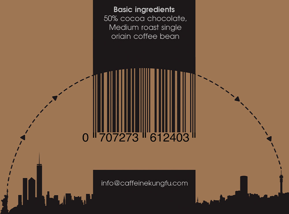 Caffeine Kung Fu company branding