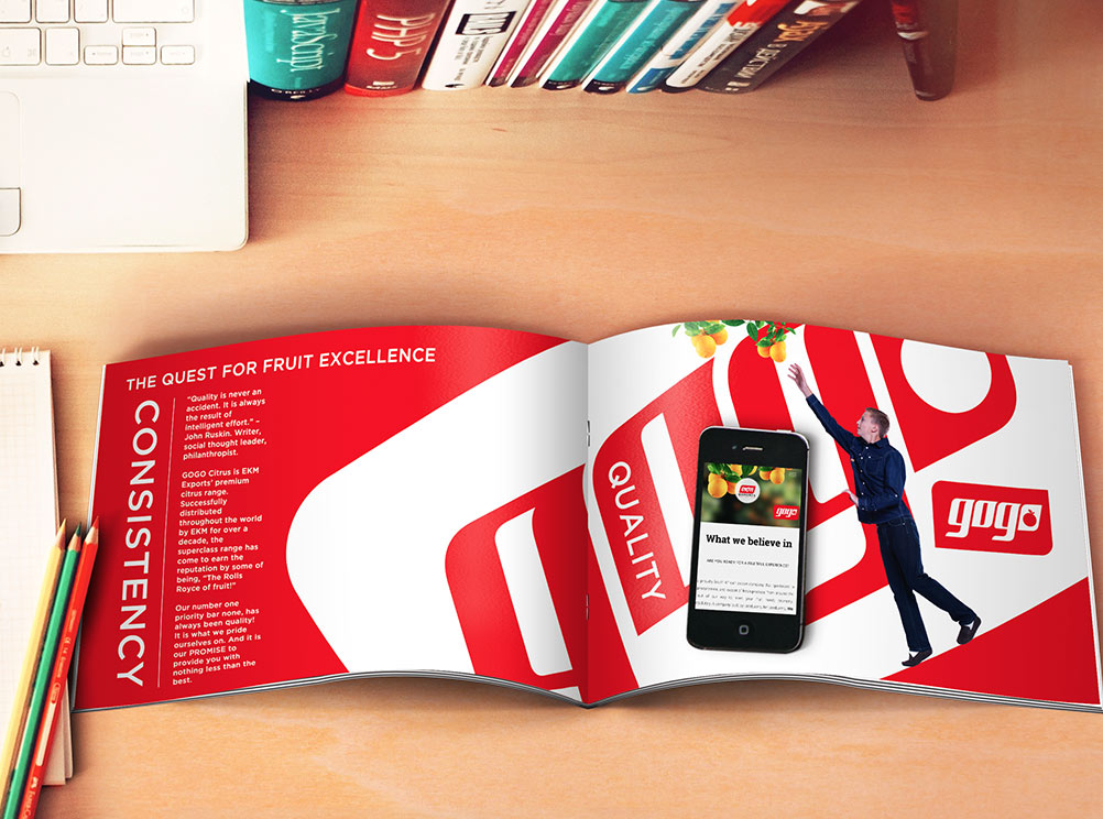 EKM Exports brochure design
