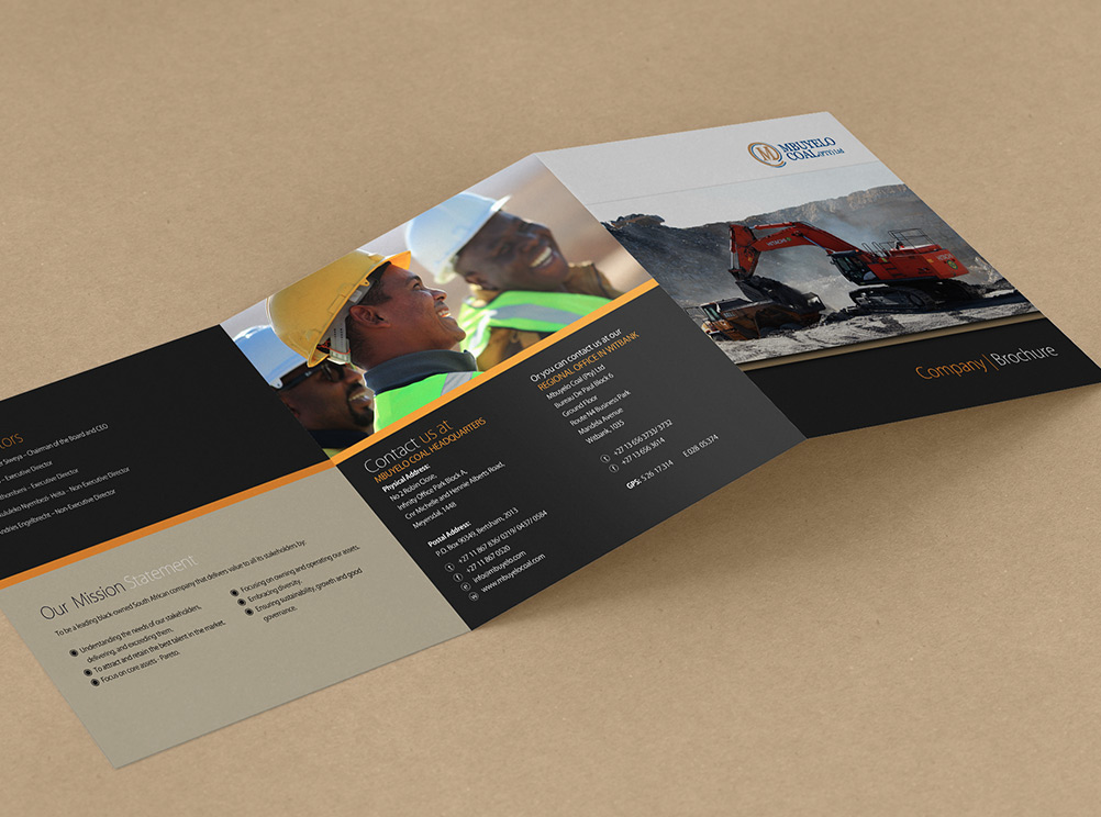 Mbuyelo brochure design